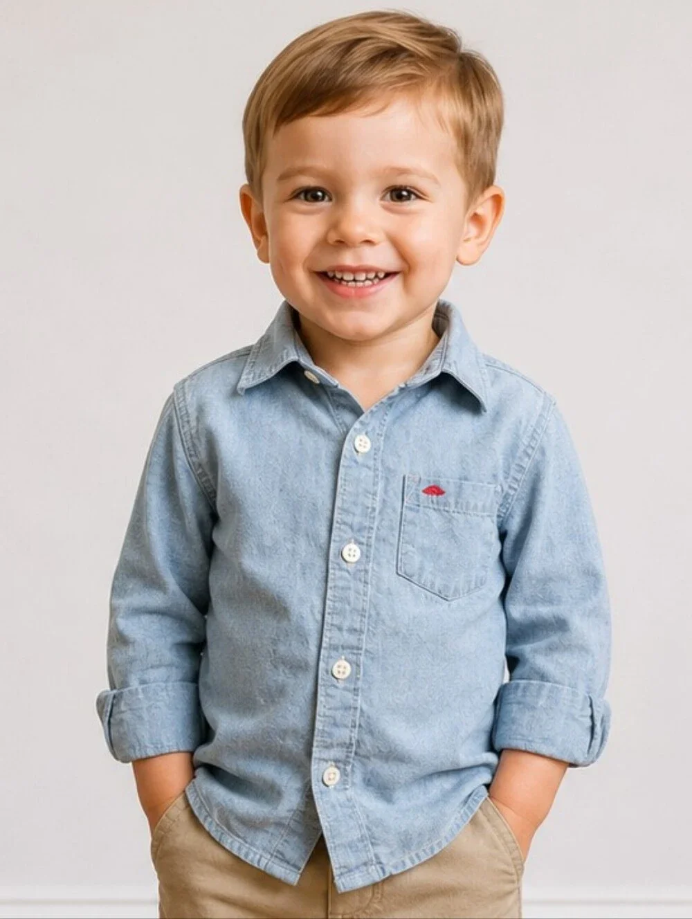 2t Carter's dino Button Up Shirt